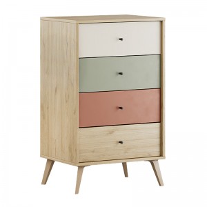 Συρταριέρα Terra χρώμα florida oak 60x44x100εκ.