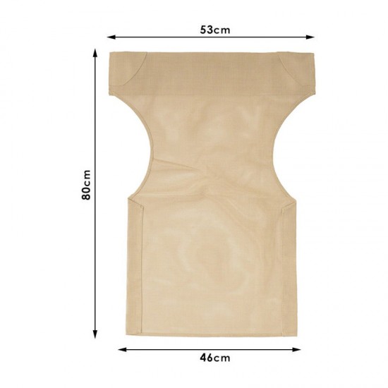 Διάτρητο πανί επαγγελματικό για πολυθρόνα σκηνοθέτη χρώματος φραπέ 