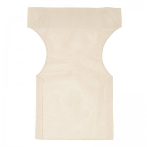 Διάτρητο πανί επαγγελματικό για πολυθρόνα σκηνοθέτη χρώματος εκρού Megapap