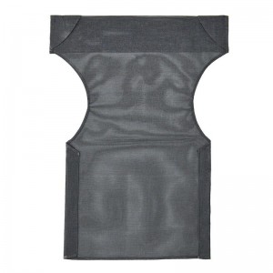 Διάτρητο πανί επαγγελματικό για πολυθρόνα σκηνοθέτη χρώματος μαύρο 