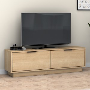 Έπιπλο τηλεόρασης Lisa χρώμα φυσικό οξιάς 140x35x43cm.