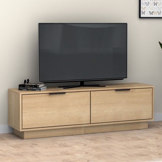Έπιπλο τηλεόρασης Lisa χρώμα φυσικό οξιάς 140x35x43cm.