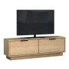 Έπιπλο τηλεόρασης Lisa χρώμα φυσικό οξιάς 140x35x43cm.
