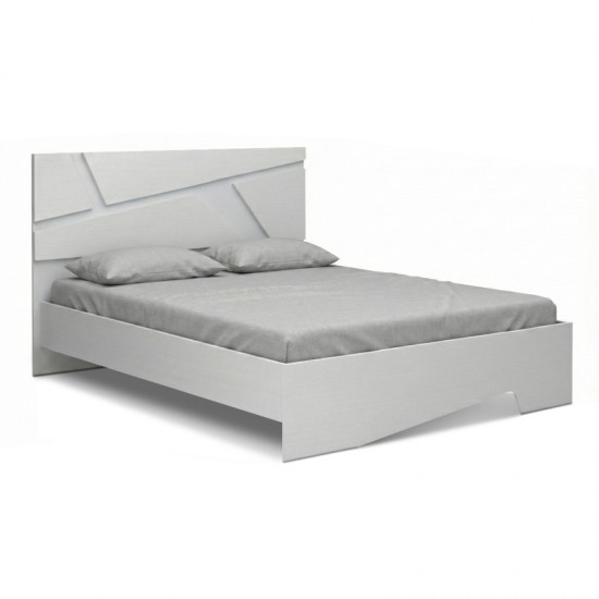 Κρεβάτι Efes χρώμα λευκό 160x200εκ.