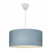 Φωτιστικό οροφής Monahan υφασμάτινο χρώμα μπλε 38x20x70εκ.