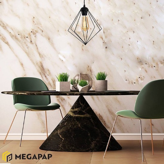 Φωτιστικό οροφής Nura μεταλλικό μονόφωτο χρώμα μαύρο 24x24x72εκ.