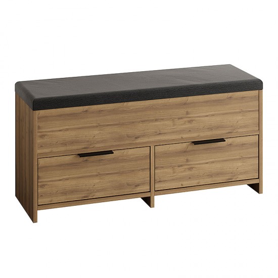 Παπουτσοθήκη Cove χρώμα ανοιχτό καφέ 106x34x51,5εκ.