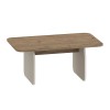 Τραπεζάκι σαλονιού Pietra χρώμα sepet oak - sandstone 100x60x41,8εκ.