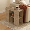 Τραπεζάκι βοηθητικό Colia χρώμα sepet oak 58x25x50εκ. Τραπεζάκι βοηθητικό Colia χρώμα sepet oak 58x25x50εκ.