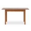 Τραπέζι Bergen μασίφ ξύλο-MDF επεκτεινόμενο χρώμα καρυδί 120/150x68x77εκ.