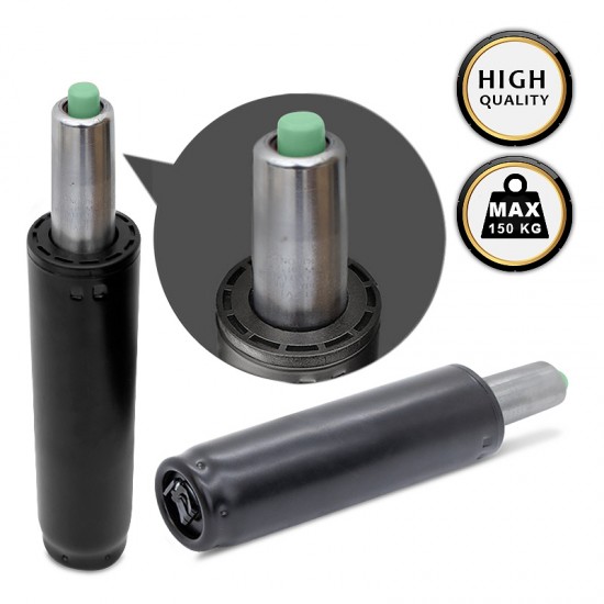 Αμορτισέρ καρέκλας γραφείου Class-4 υψηλών αντοχών έως 150kg χρώμα μαύρο 25 - 35εκ.