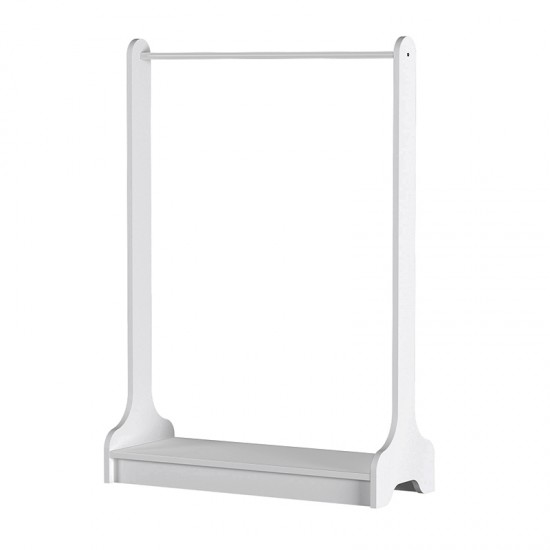 Έπιπλο εισόδου Belgum χρώμα λευκό 87,3x35x128εκ.