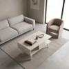 Τραπεζάκι σαλονιού Andros χρώμα travertine 90x54x39,6εκ. Τραπεζάκι σαλονιού Andros χρώμα travertine 90x54x39,6εκ.