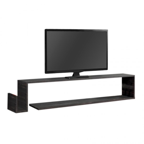 Έπιπλο τηλεόρασης επιτοίχιο Regnar χρώμα rebab 168,6x25x31,8εκ.