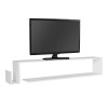 Έπιπλο τηλεόρασης επιτοίχιο Regnar χρώμα λευκό