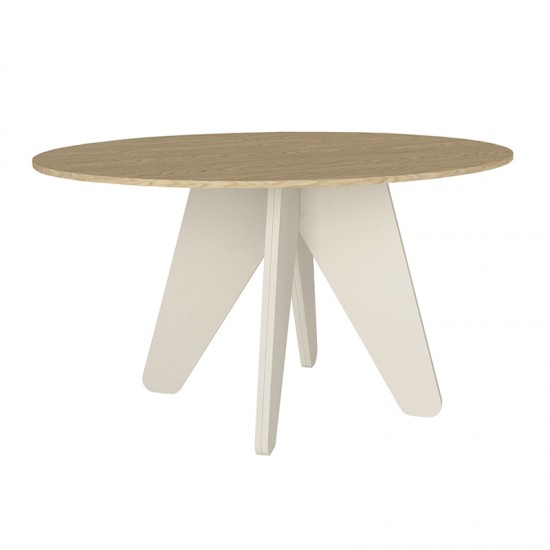 Τραπέζι Rebel χρώμα rota oak - sandstone 150x90x75εκ.