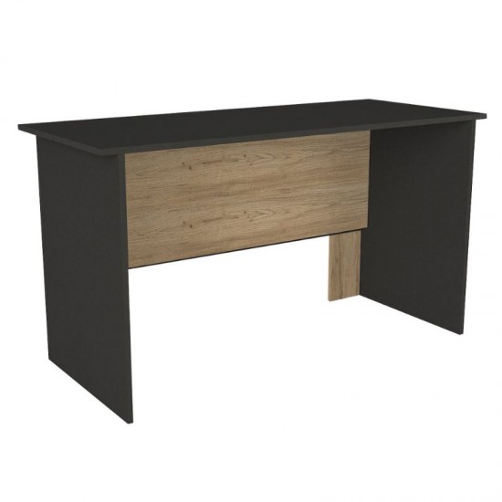 Γραφείο εργασίας Epito χρώμα ανθρακί - sepet oak 140x59,6x76,8εκ.