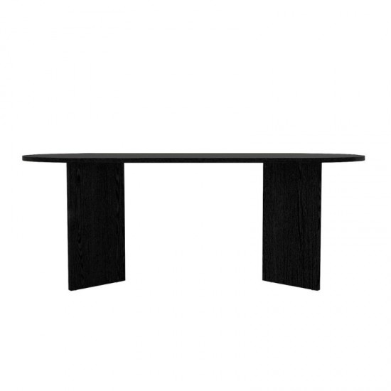 Τραπέζι Cortado χρώμα sencron black 200x90x74εκ.