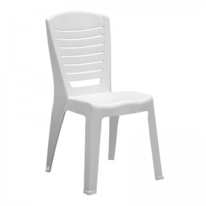 Καρέκλα πολυπροπυλενίου Tabia χρώμα λευκό 47x49x86εκ.