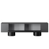 Έπιπλο τηλεόρασης Haven χρώμα ανθρακί 180x30x50εκ.