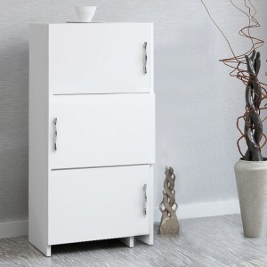 Ντουλάπι κουζίνας - μπάνιου Anna χρώμα λευκό 65x31,5x89,8εκ.