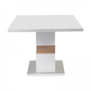 Τραπέζι Zoekrin λευκό mdf 200x100x76εκ