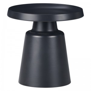 Βοηθητικά τραπέζια Ginoze Inart μαύρο μέταλλο