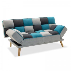 Καναπές - κρεβάτι Andy  3θέσιος με ύφασμα πολύχρωμο 178x91x86εκ