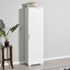 Ντουλάπι-στήλη Chad1 λευκό gloss 45x32x169εκ