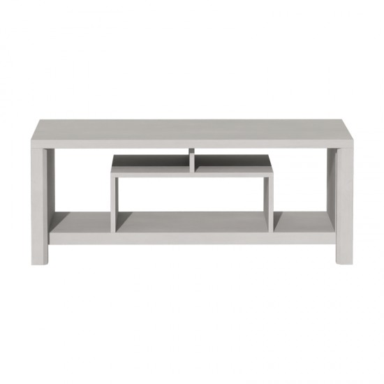 Τραπέζι σαλονιού Tracy λευκό-γκρι 120x60x48.5εκ