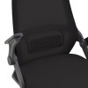 Καρέκλα γραφείου Reji mesh ύφασμα μαύρο 58x60x89-99εκ