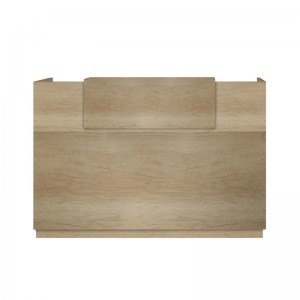 Γραφείο reception Lotus σε χρώμα φυσικό 140x70x110εκ