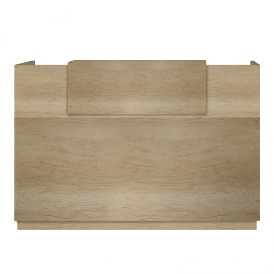 Γραφείο reception Lotus σε χρώμα φυσικό 200x70x110εκ
