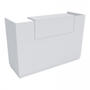 Γραφείο reception Lotus σε λευκή απόχρωση  180x70x110εκ