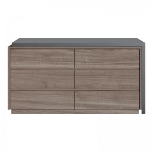 Γραφείο εργασίας Reaze μελαμίνη και mdf σε καρυδί-ανθρακί απόχρωση 120x50x73.5εκ