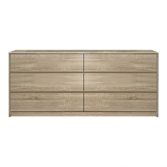 Συρταριέρα Kuanger mdf σε φυσική απόχρωση 120x40x70εκ