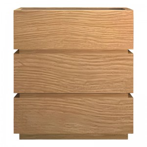 Κομοδίνο Sonlen  mdf σε oak απόχρωση 60x40x66εκ
