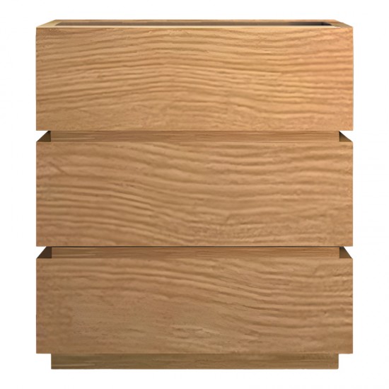 Κομοδίνο Sonlen  mdf σε oak απόχρωση 60x40x66εκ