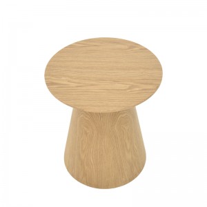 Βοηθητικό τραπέζι Kayano mdf σε φυσική απόχρωση Φ45x50εκ