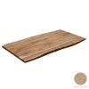 Επιφάνεια τραπεζιού Emilio μασίφ ξύλο 4εκ καρυδί 160x90εκ