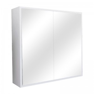 Καθρέπτης μπάνιου Poliana λευκό 70x17x70εκ