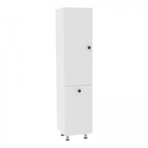 Ντουλάπα-στήλη μπάνιου Gingo μελαμίνης λευκό 33x35x159εκ