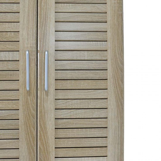 Παπουτσοθήκη-ντουλάπα SANTE 21 ζεύγων χρώμα sonoma 60x37x183εκ