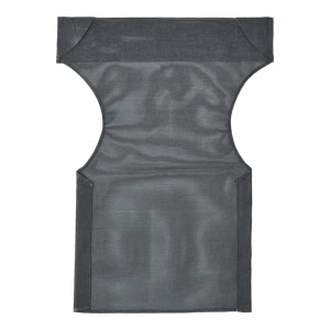 Διάτρητο πανί Nexus επαγγελματικό για πολυθρόνα σκηνοθέτη μαύρο 45/57x1x78.5εκ