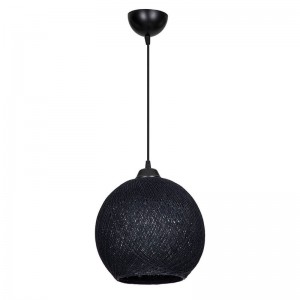 Φωτιστικό οροφής PWL-1113  Ε27 μαύρο Φ26x72εκ