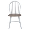 Καρέκλα Adalyn ξύλο καρυδί-λευκό πόδι