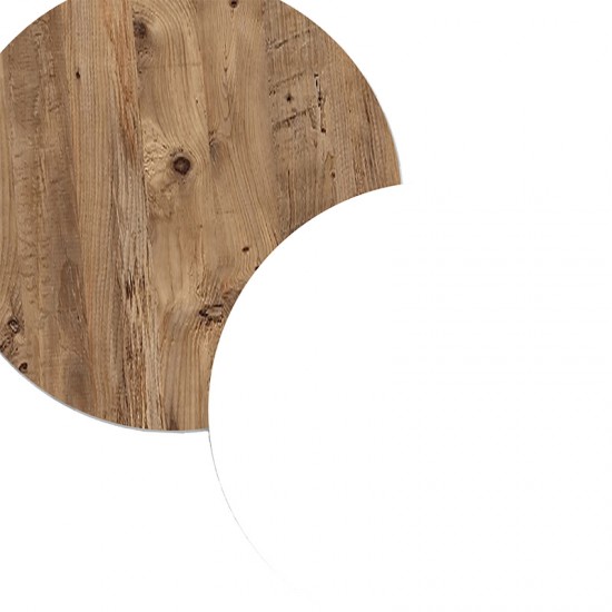 Έπιπλο τηλεόρασης Elana sonoma-λευκό 150x29.5x46.3εκ