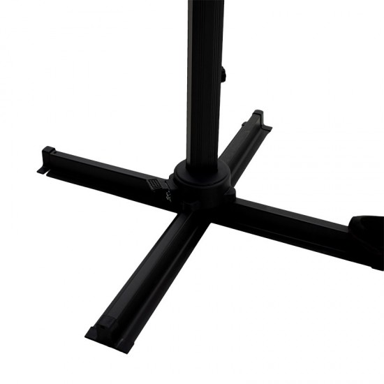 Ομπρέλα κήπου κρεμαστή Raffaella αλουμινίου Φ3m ανθρακί