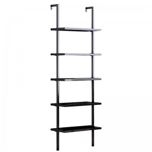 Βιβλιοθήκη Harris μαύρο 60x22x200εκ