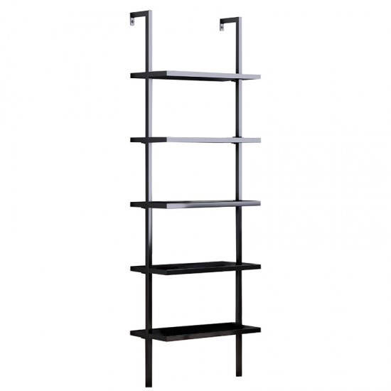 Βιβλιοθήκη Harris μαύρο 60x22x200εκ